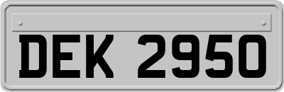DEK2950