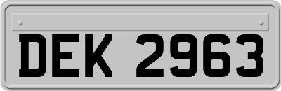DEK2963