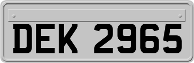 DEK2965