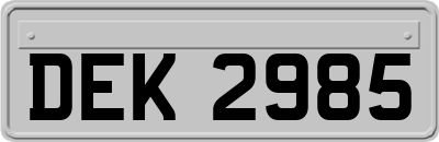 DEK2985