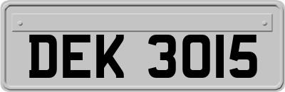 DEK3015