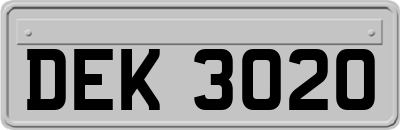 DEK3020