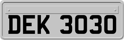 DEK3030