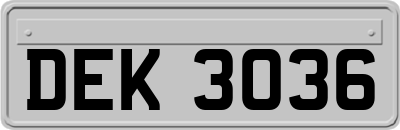 DEK3036