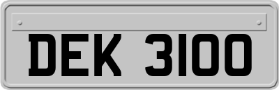 DEK3100
