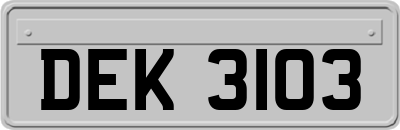 DEK3103