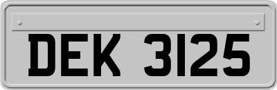 DEK3125