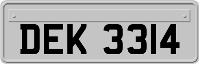 DEK3314