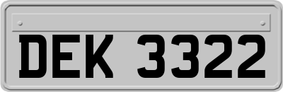 DEK3322