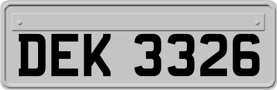 DEK3326