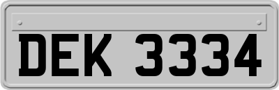DEK3334