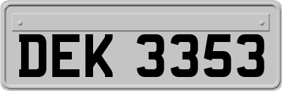 DEK3353