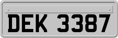 DEK3387
