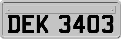 DEK3403
