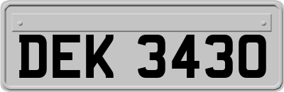 DEK3430