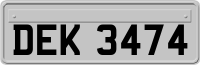 DEK3474