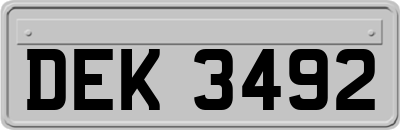 DEK3492