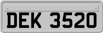 DEK3520