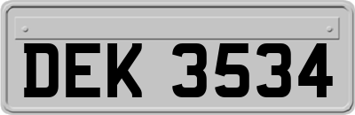 DEK3534