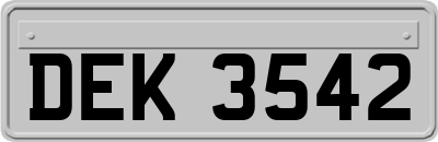 DEK3542