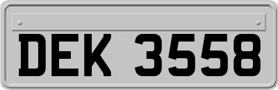 DEK3558