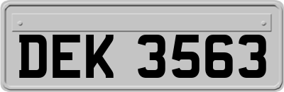 DEK3563