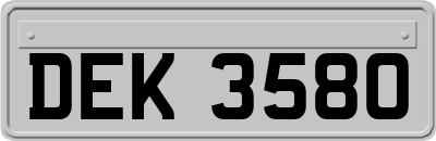 DEK3580