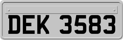 DEK3583