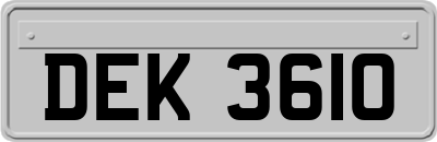 DEK3610