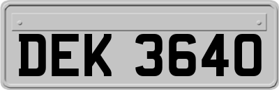 DEK3640