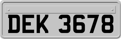 DEK3678