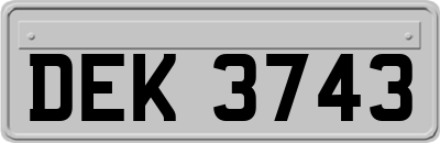 DEK3743