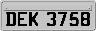 DEK3758