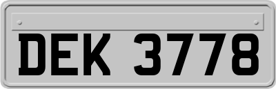DEK3778