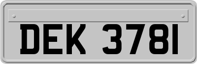 DEK3781