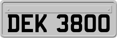 DEK3800