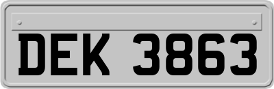 DEK3863