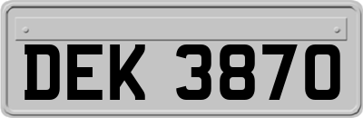 DEK3870