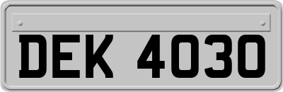 DEK4030