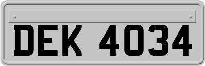 DEK4034