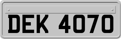DEK4070