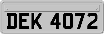 DEK4072