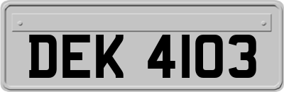 DEK4103