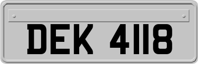 DEK4118