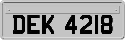 DEK4218