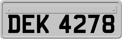 DEK4278