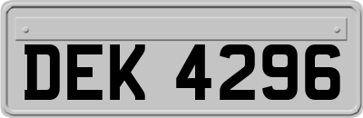 DEK4296