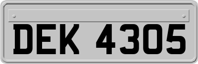 DEK4305