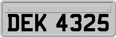 DEK4325