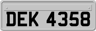 DEK4358
